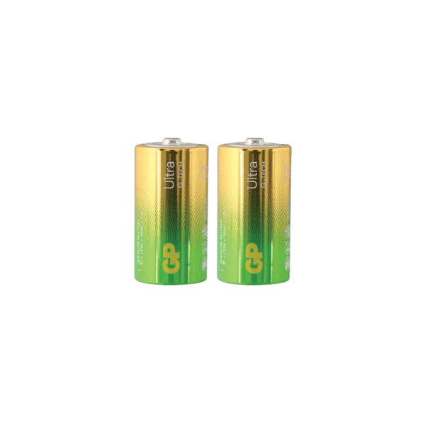 ⁦זוג סוללות GP 1.5V LR14 C⁩ – תמונה ⁦2⁩