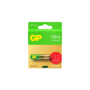 מארז 12 סוללות GP אולטרה אלקליין 1.5V AA