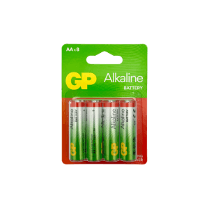 מארז 8 סוללות GP אולטרה אלקליין 1.5V AA