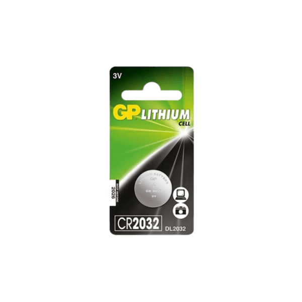 סוללת כפתור ליתיום GP C5 220mA 3V CR2032