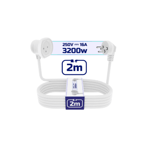 כבל מאריך חשמל באורך כ- 2 מטר מבית SEMICOM SWITCH